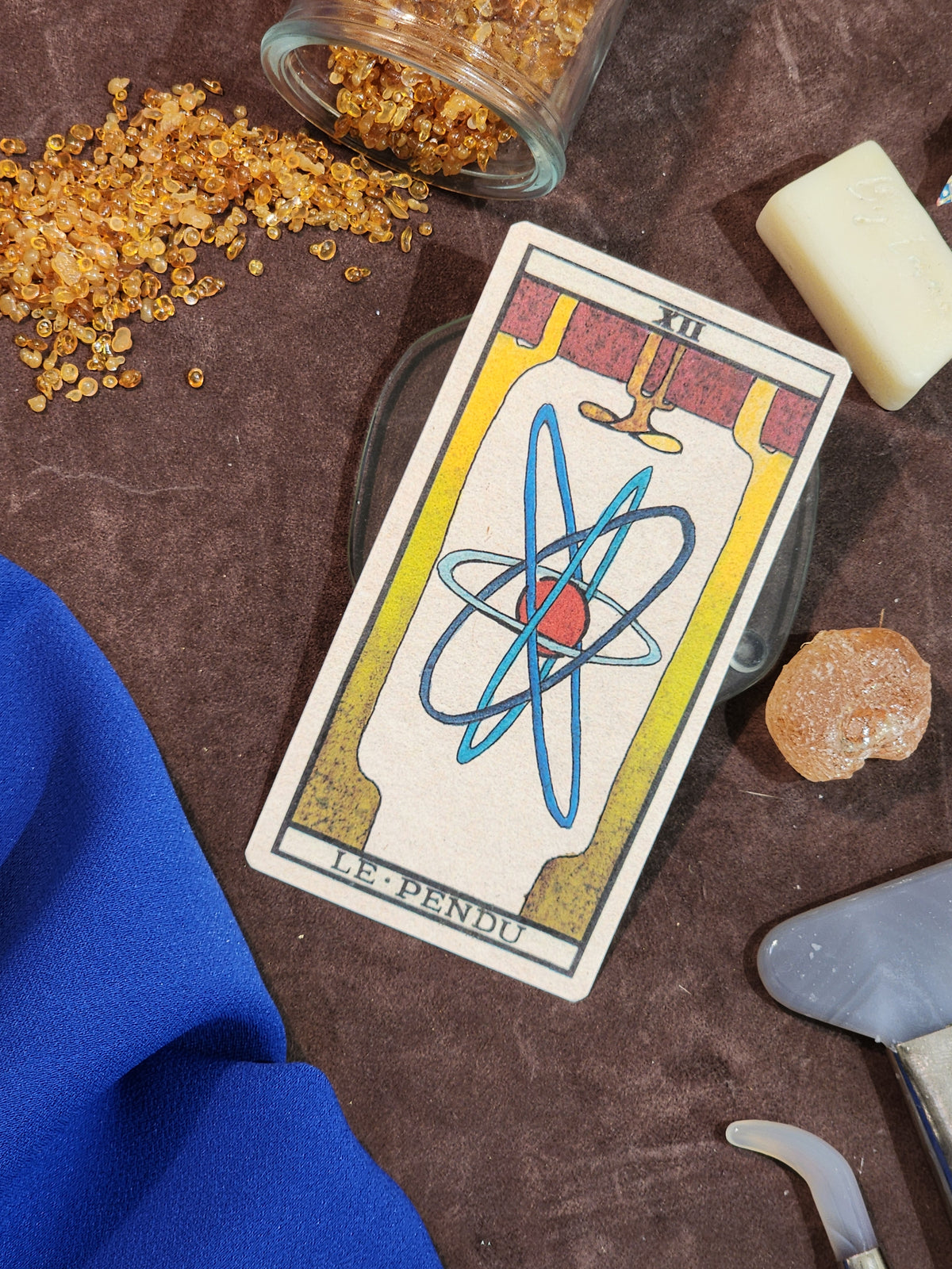 Carte à l'unité du Tarot Schematique