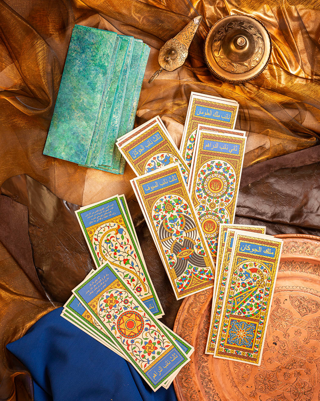 Jeu de Cartes Mamlouk – Édition Artisanale (format original 9x25 cm)