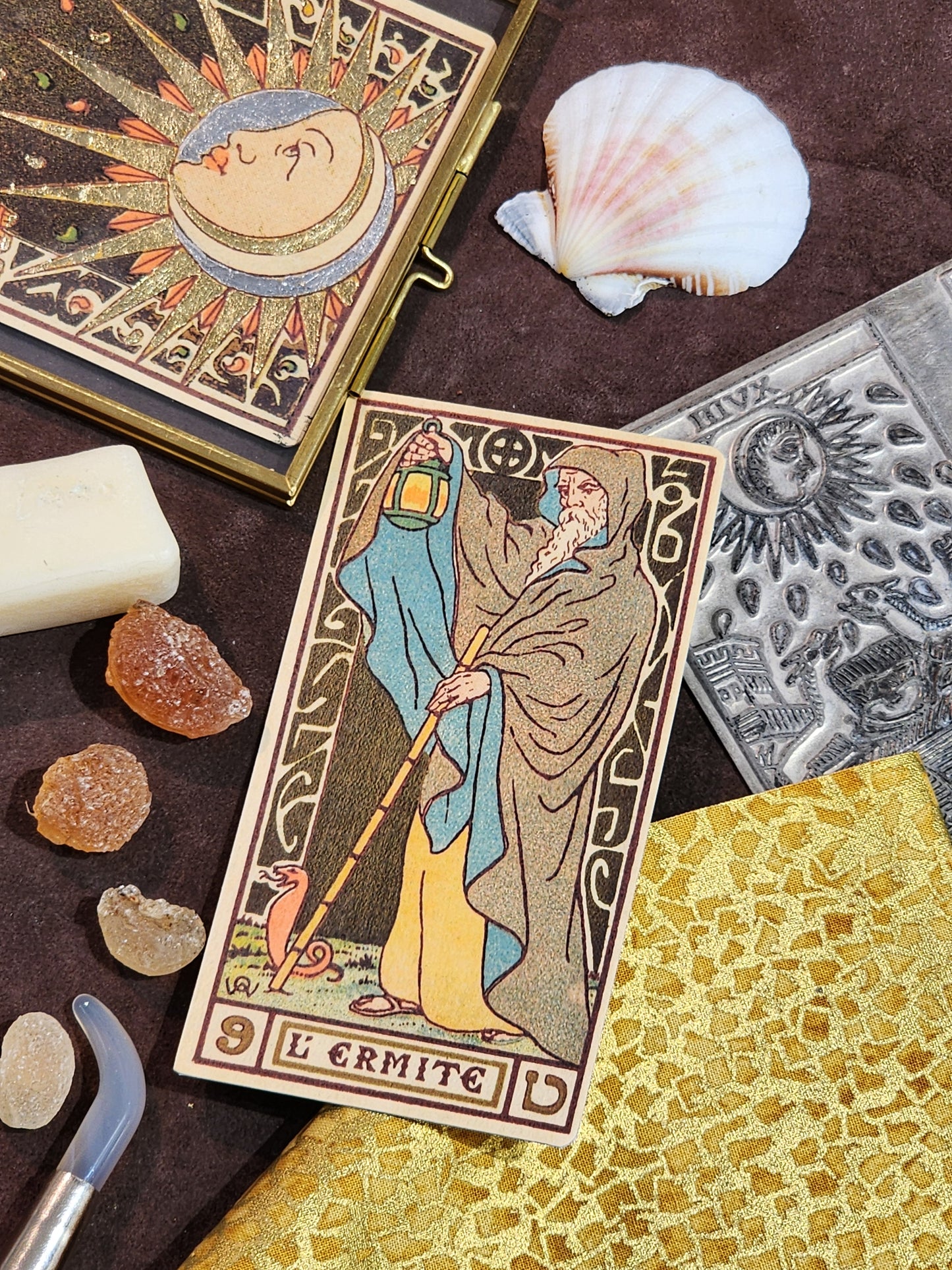 Individual cards from the Oswald Wirth Tarot