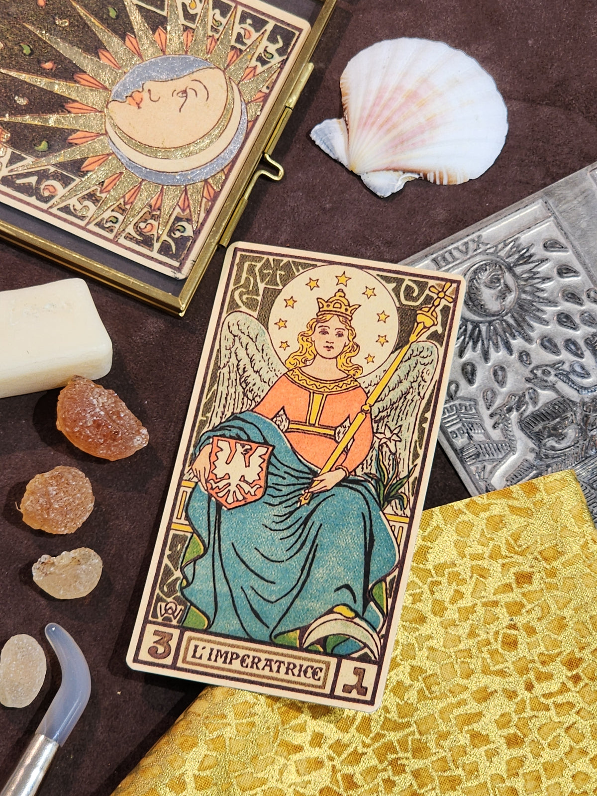 Individual cards from the Oswald Wirth Tarot