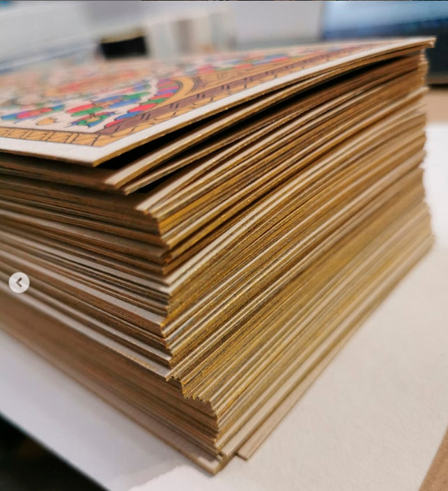 Jeu de Cartes Mamlouk – Édition Artisanale (format original 9x25 cm)