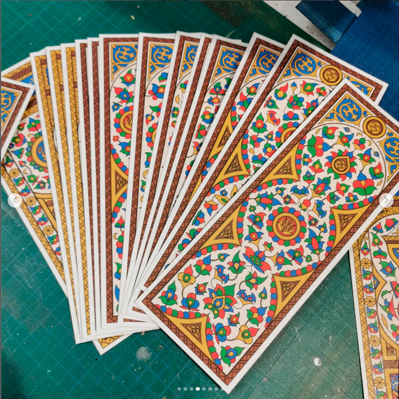Jeu de Cartes Mamlouk – Édition Artisanale (format original 9x25 cm)