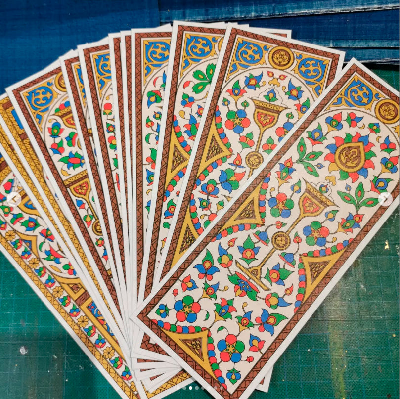 Jeu de Cartes Mamlouk – Édition Artisanale (format original 9x25 cm)