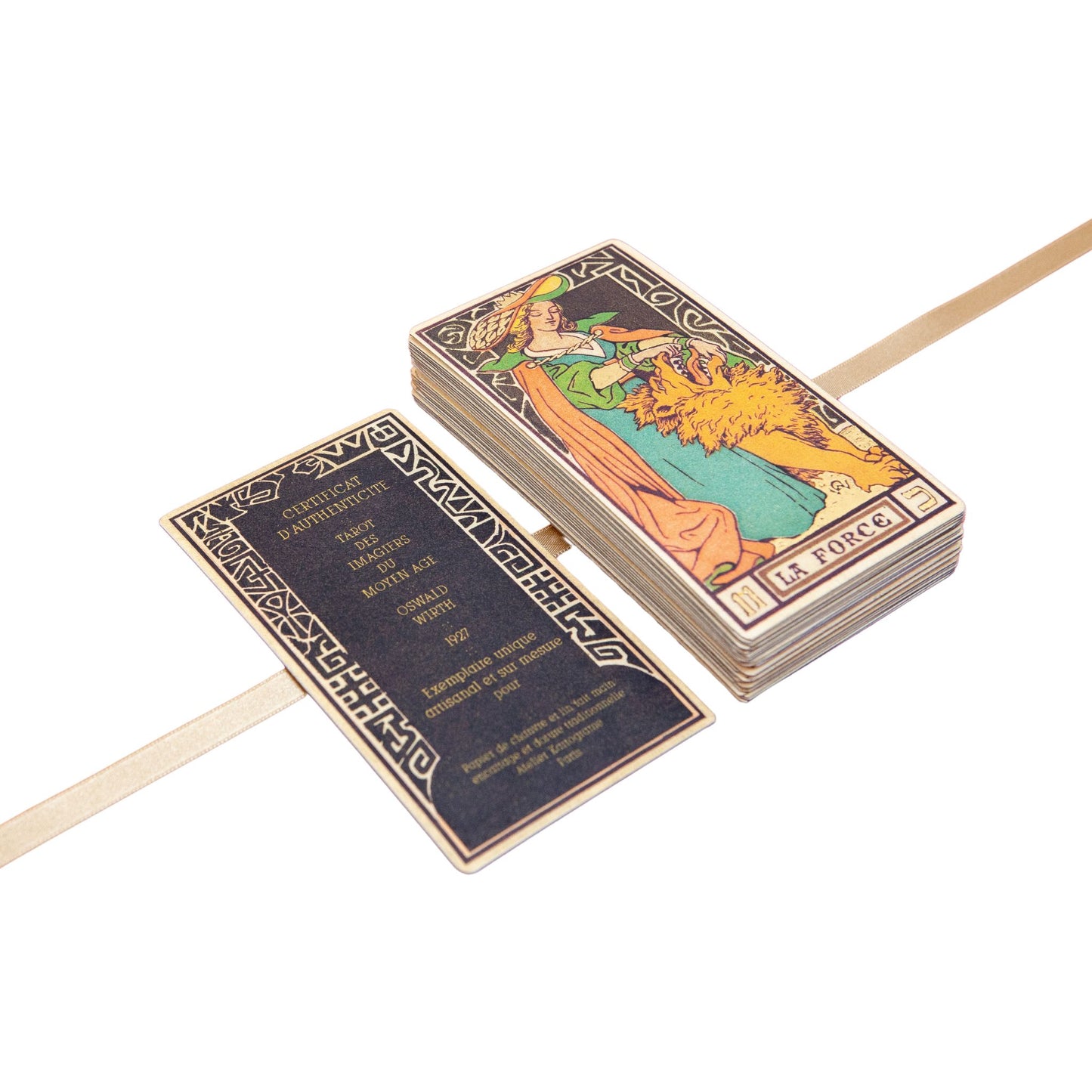 Tarot d’Oswald Wirth – version artisanale - 22 arcanes majeures