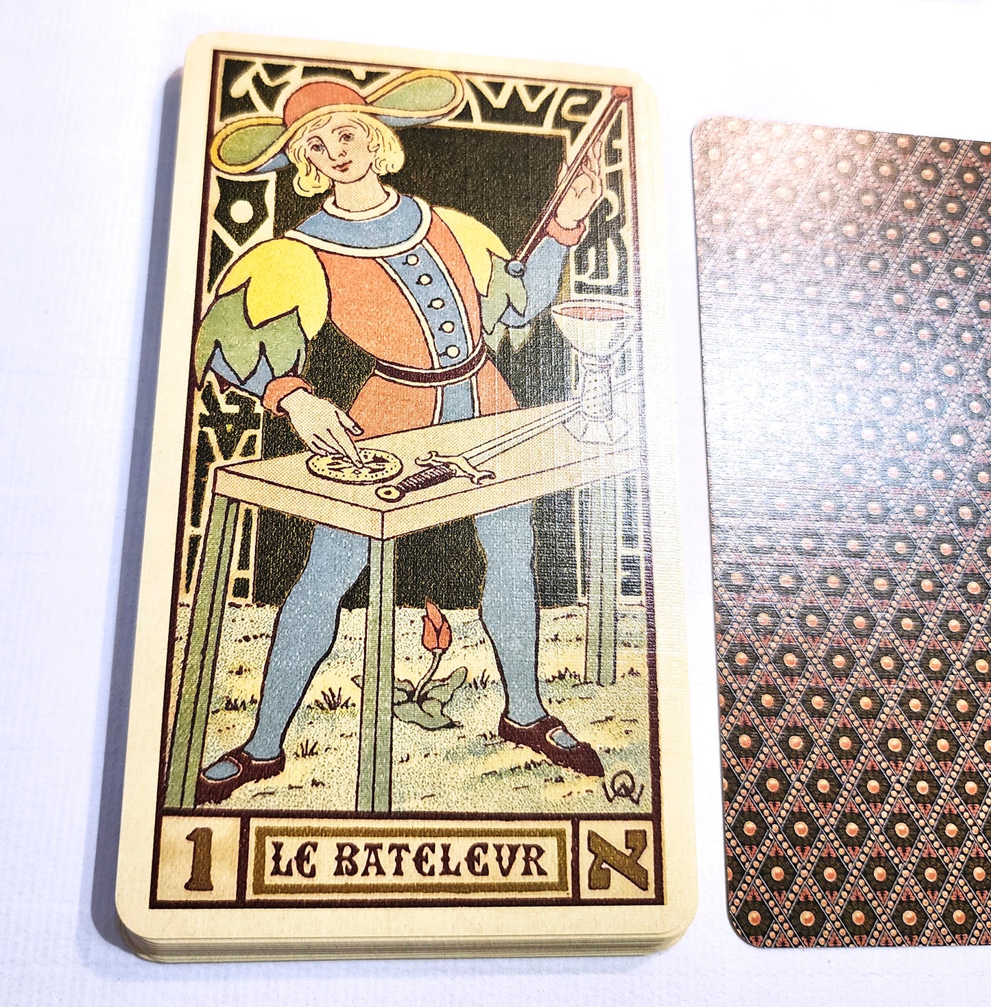 Tarot historique d'Oswald Wirth 1927 à Paris - Edition - 22 cartes