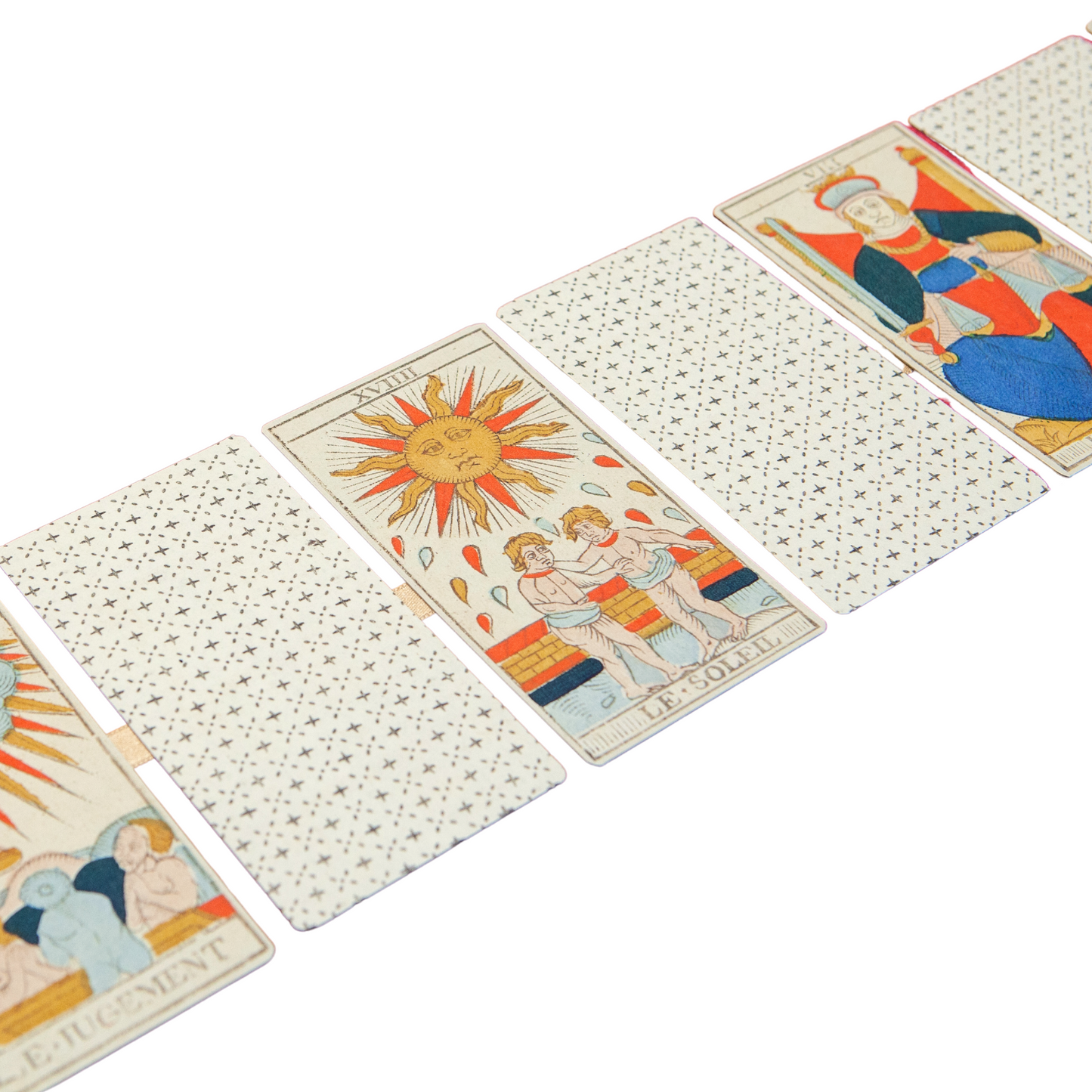 Tarot de Marseille Historical Divinatory by Nicolas Conver 78 cards - reproduction