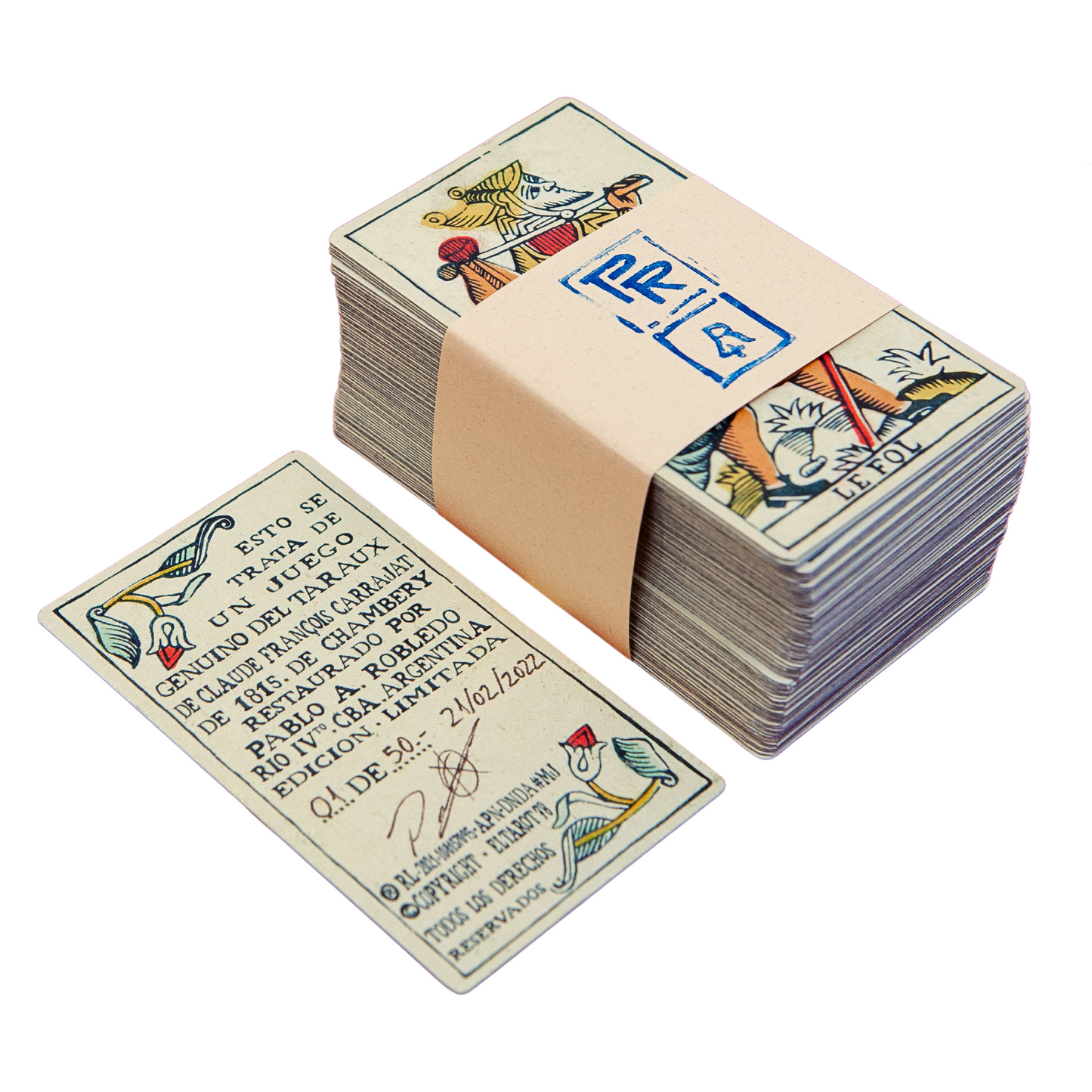 Tarot of Marseille by Carrajat by Pablo Robledo