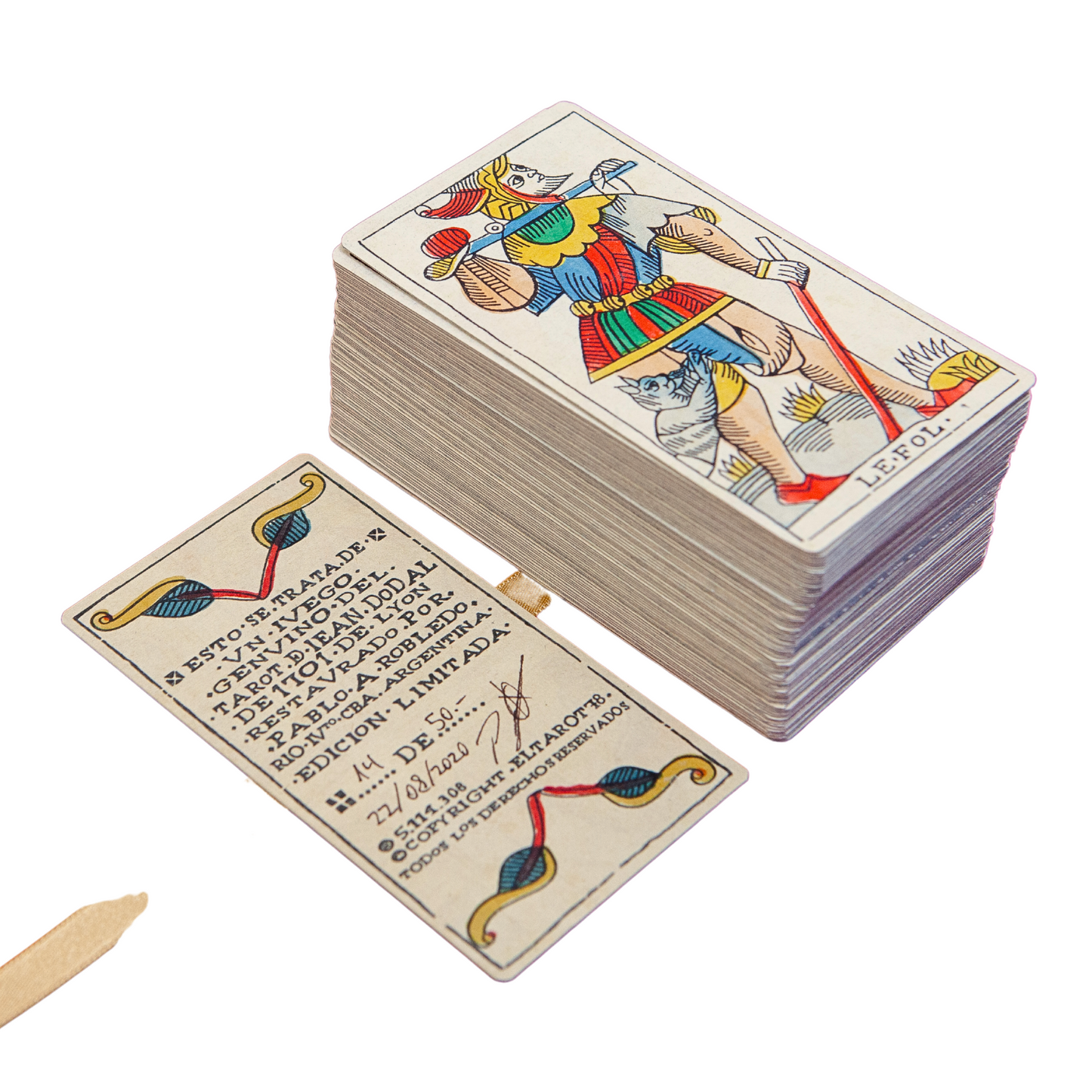Tarot of Marseille by Jean Dodal by Pablo Robledo