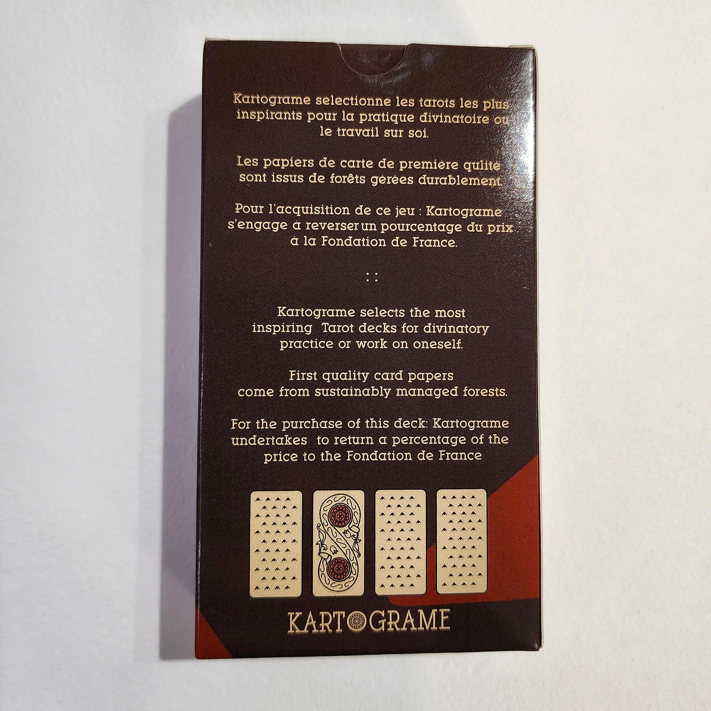 Tarot de Marseille Dodal 78 cards- Edition