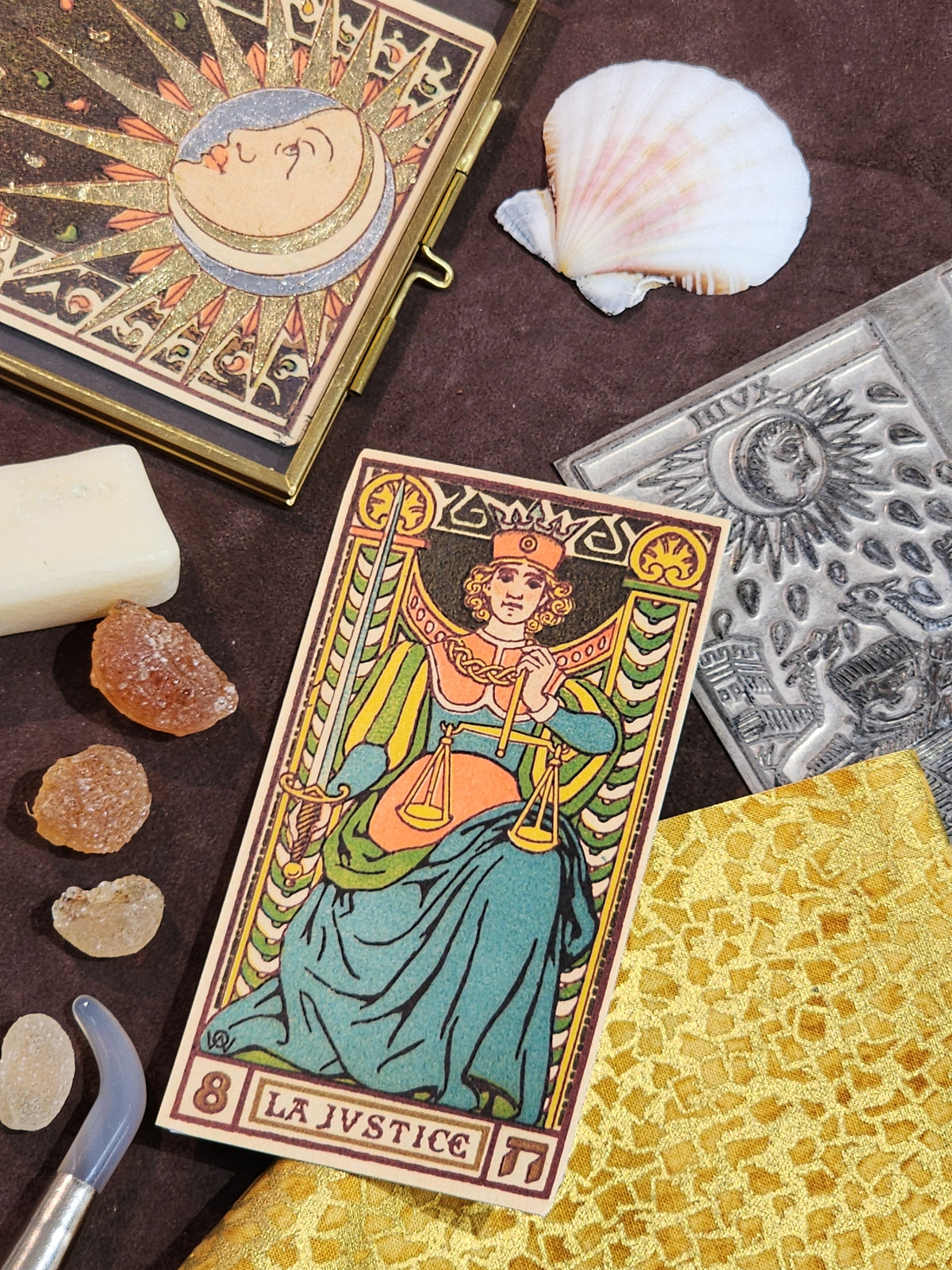 Individual cards from the Oswald Wirth Tarot