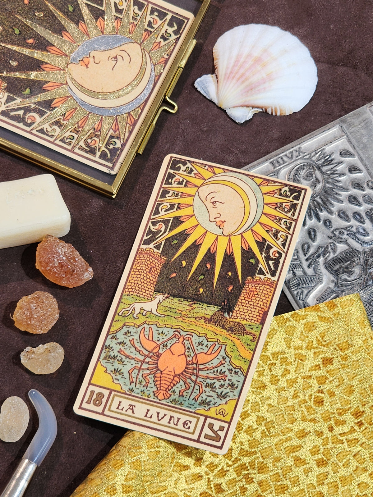 Individual cards from the Oswald Wirth Tarot