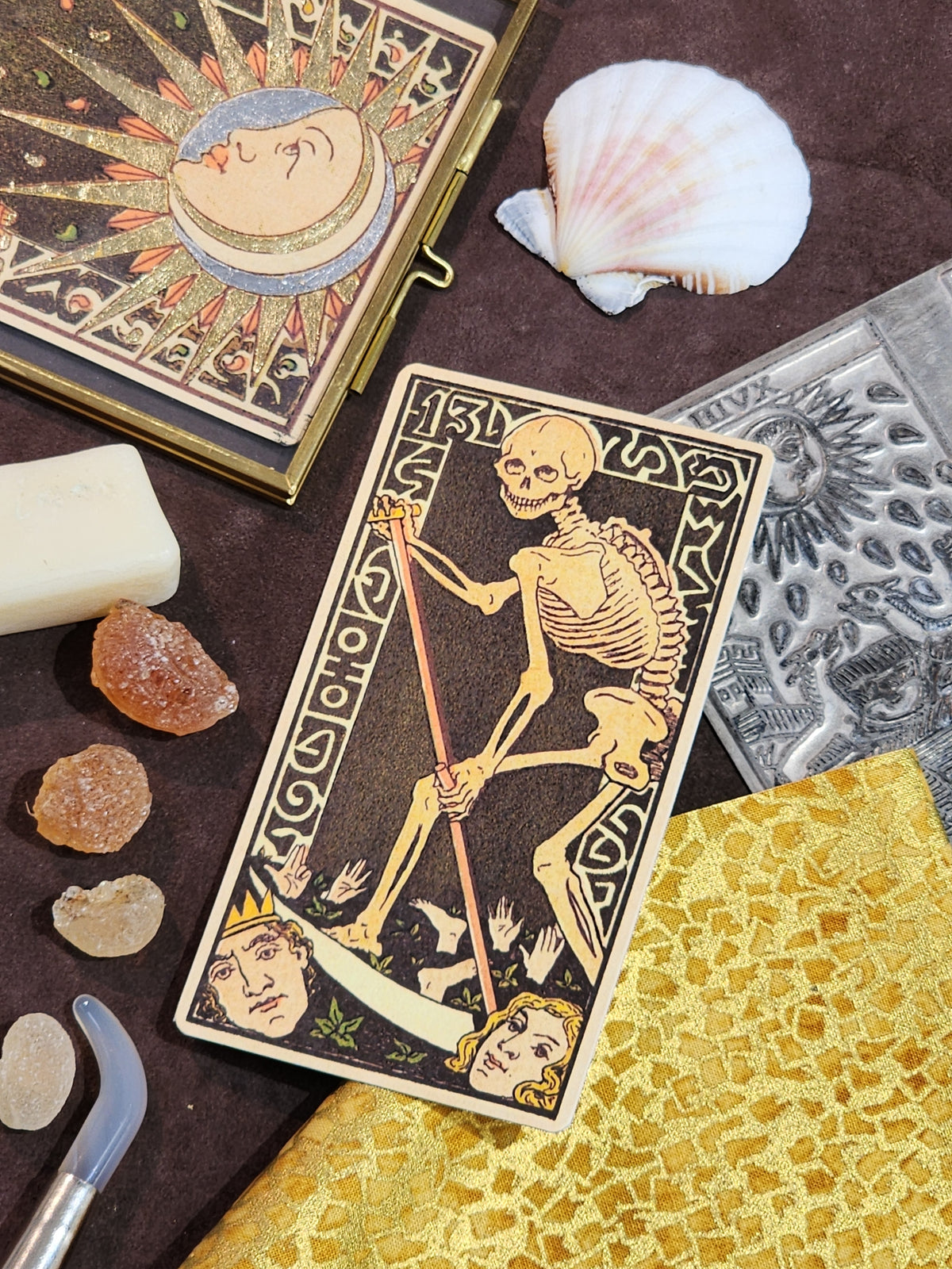Individual cards from the Oswald Wirth Tarot