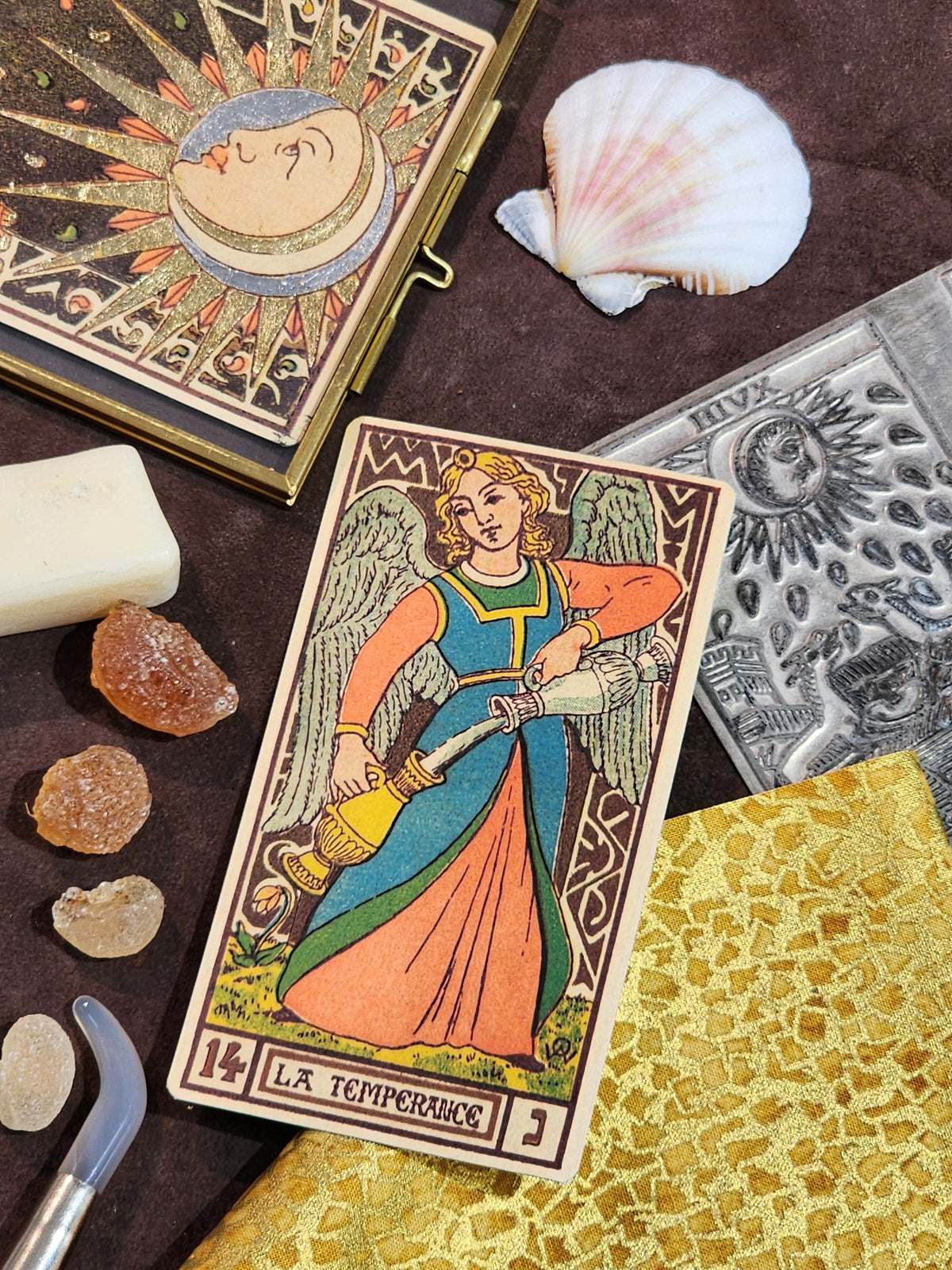 Individual cards from the Oswald Wirth Tarot
