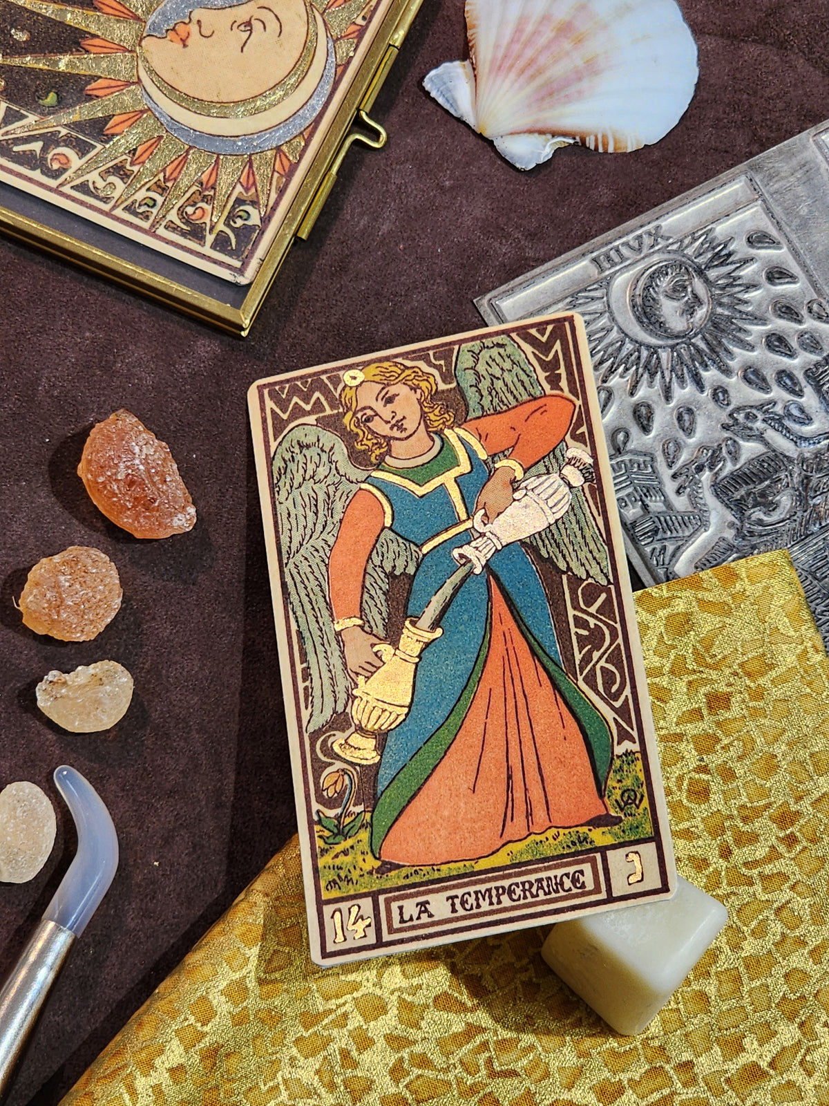 Individual cards from the Oswald Wirth Tarot