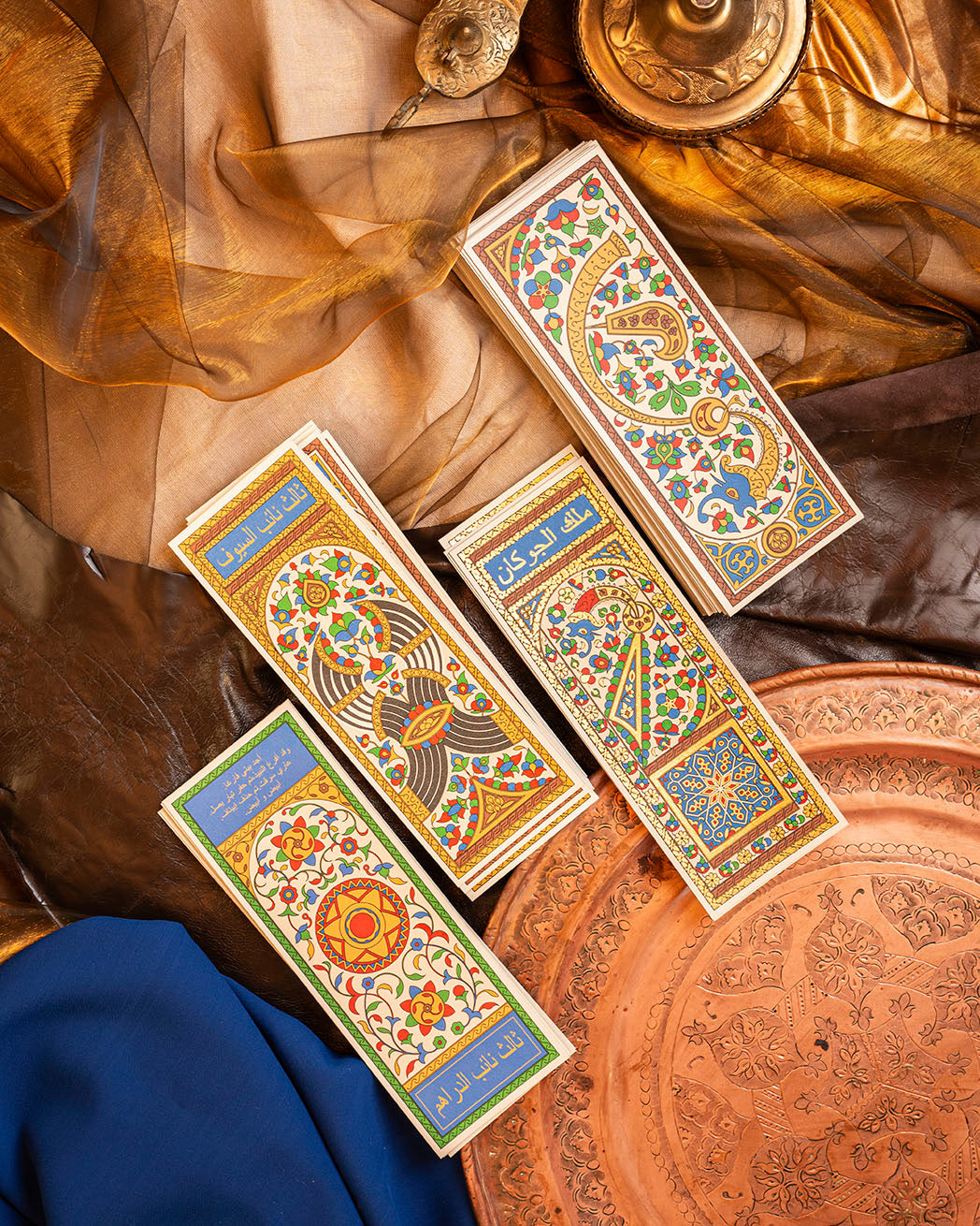 Jeu de Cartes Mamlouk – Édition Artisanale (format original 9x25 cm)