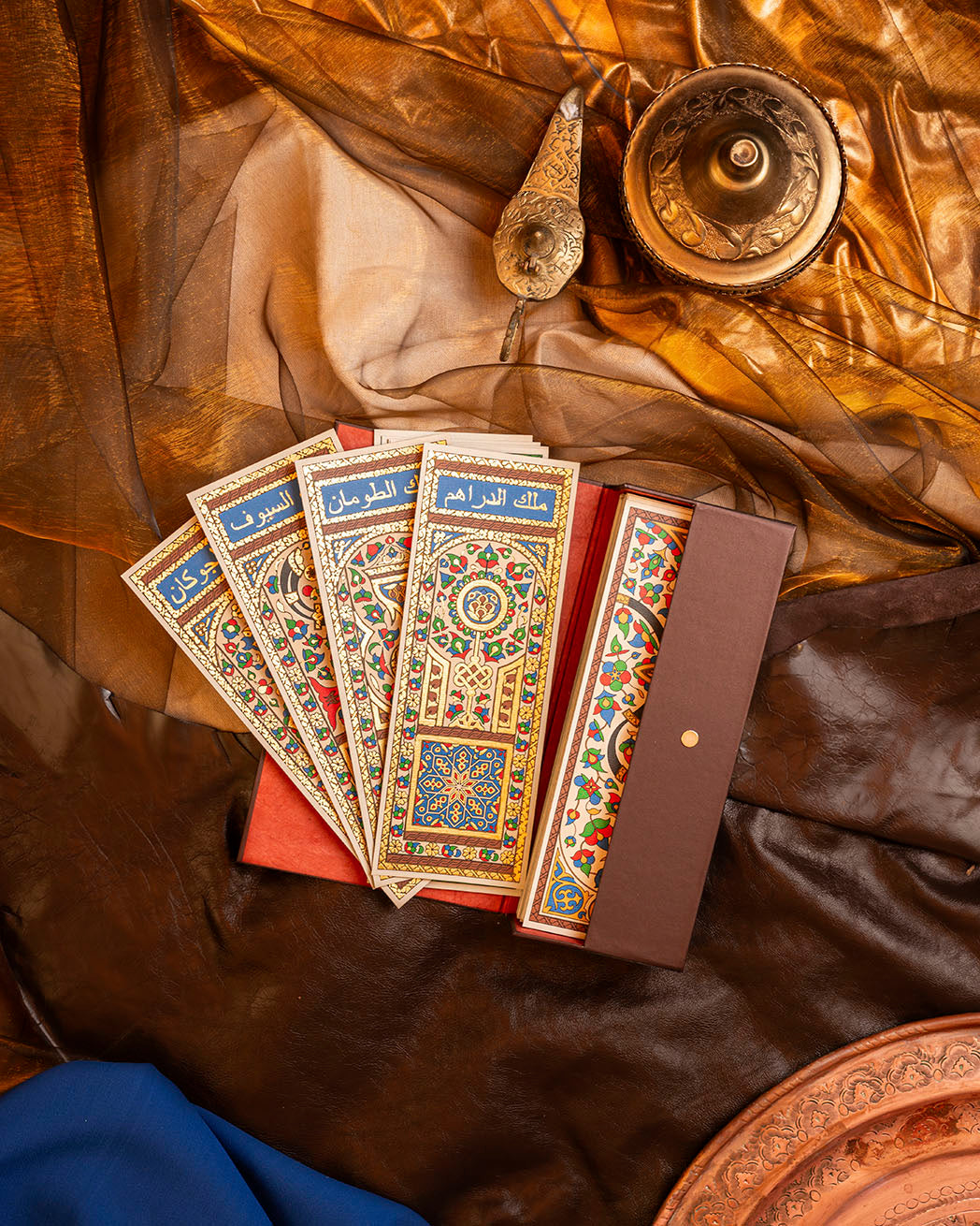 Jeu de Cartes Mamlouk – Édition Artisanale (format original 9x25 cm)