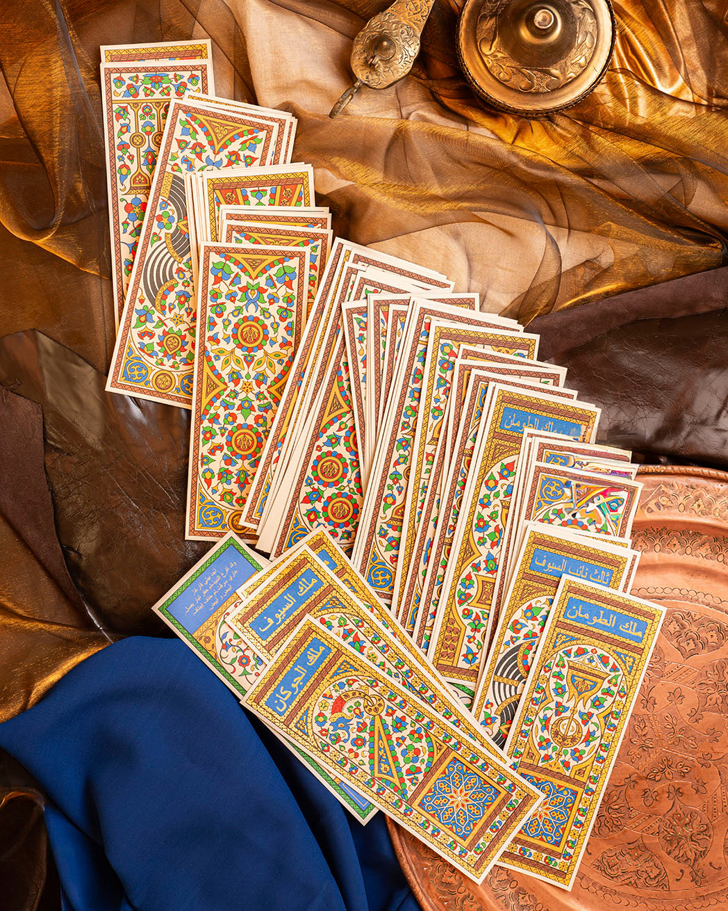 Jeu de Cartes Mamlouk – Édition Artisanale (format original 9x25 cm)