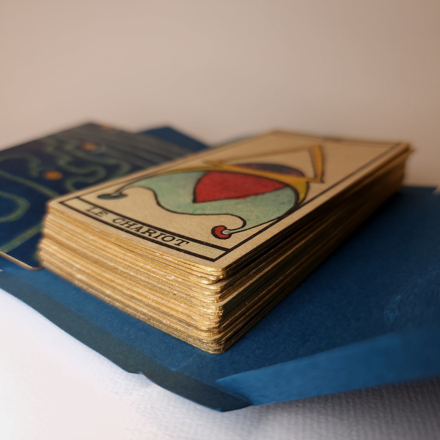 Tarot Schématique Prototype artisanal signé- œuvre unique