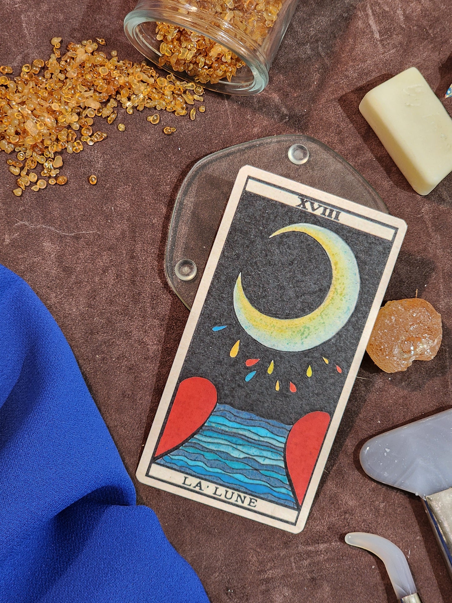 Carte à l'unité du Tarot Schematique