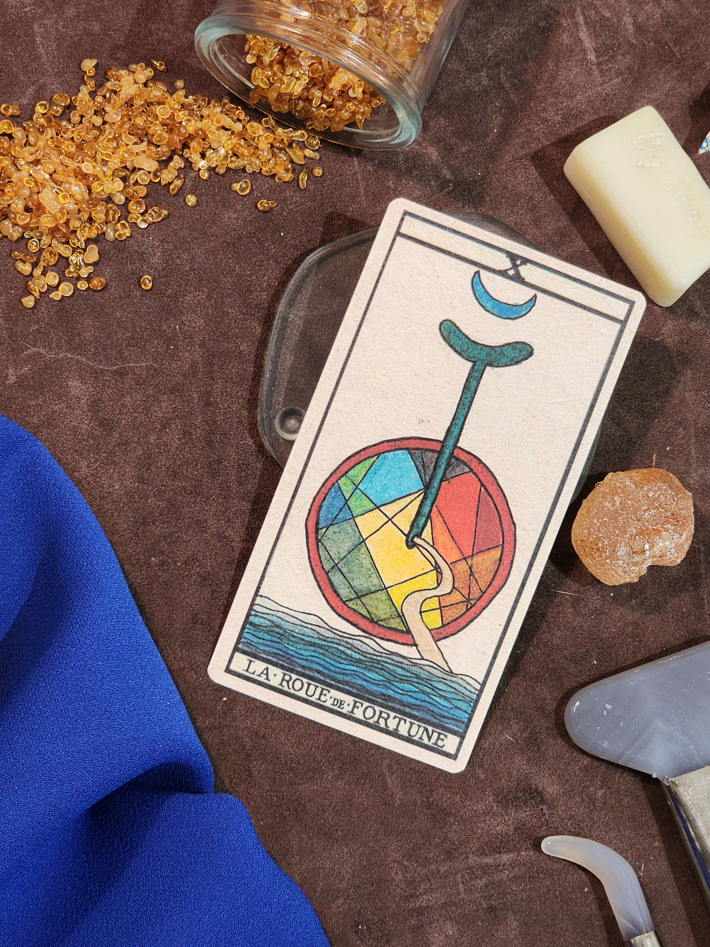 Carte à l'unité du Tarot Schematique