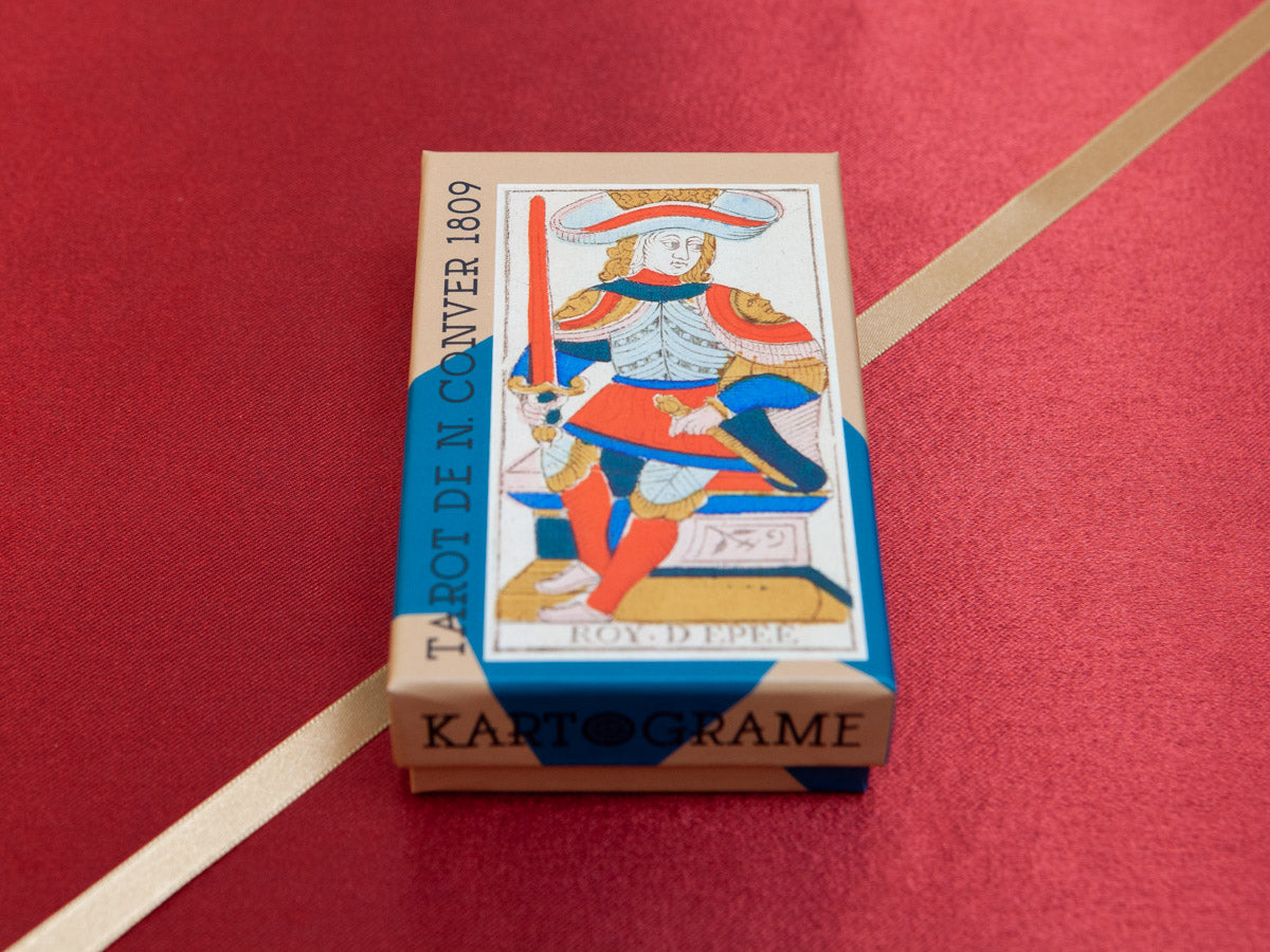 Tarot de Marseille Historique de  Nicolas Conver 1809 - Edition- 78 cartes