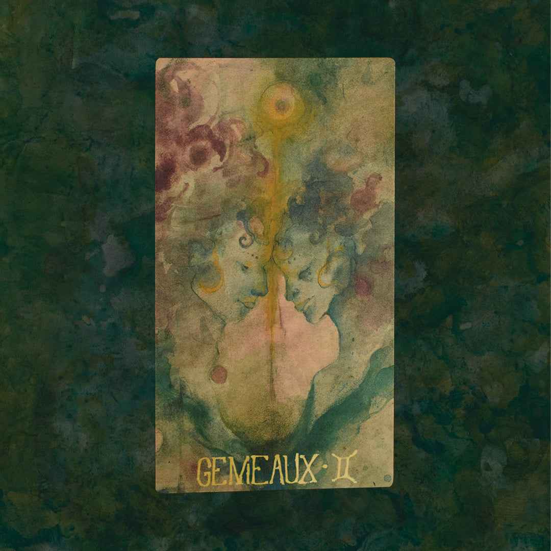 Carte astrologique à l’unité — Création de Lilas Desaegher