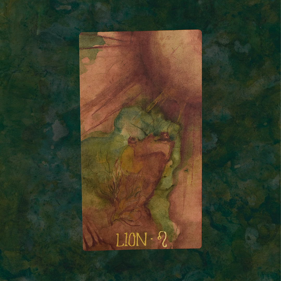 Carte astrologique à l’unité — Création de Lilas Desaegher