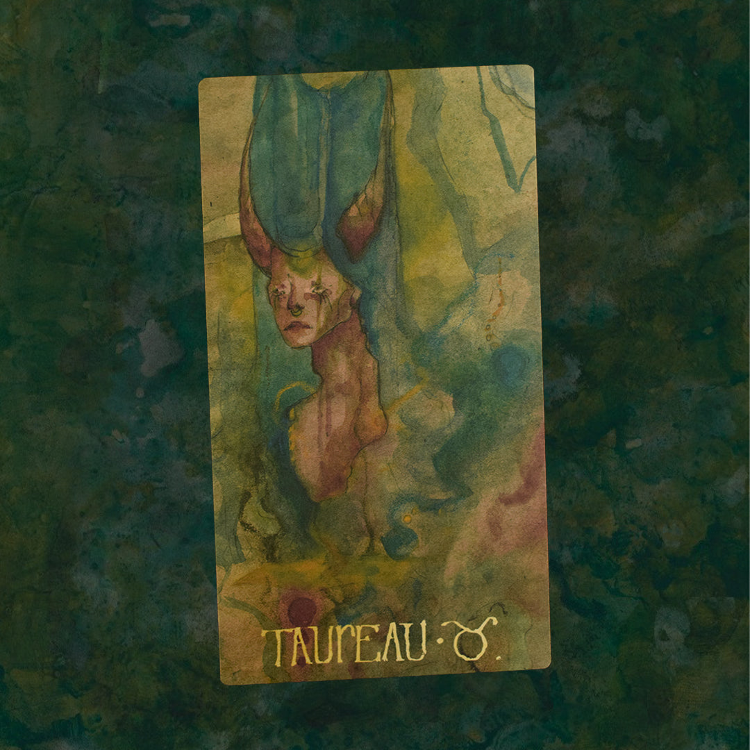 Carte astrologique à l’unité — Création de Lilas Desaegher